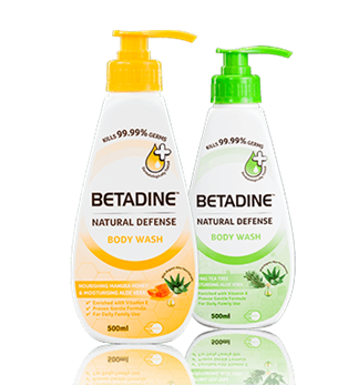 BETADINE Natural Defense Body Wash